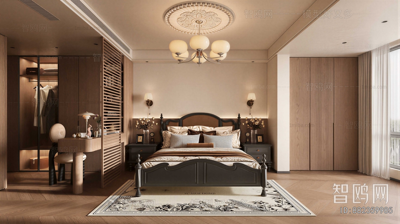 French Style Bedroom