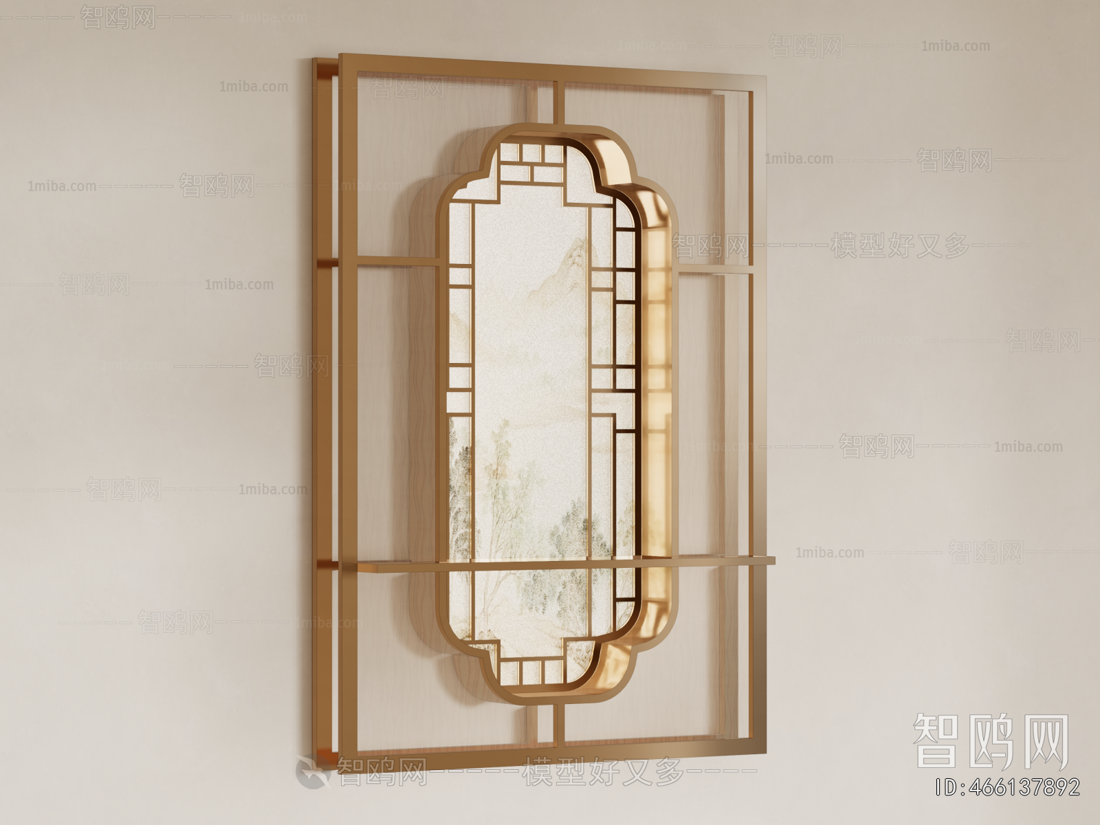 New Chinese Style Wall Lamp