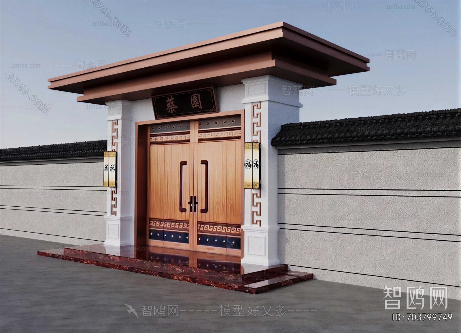 New Chinese Style Facade Element