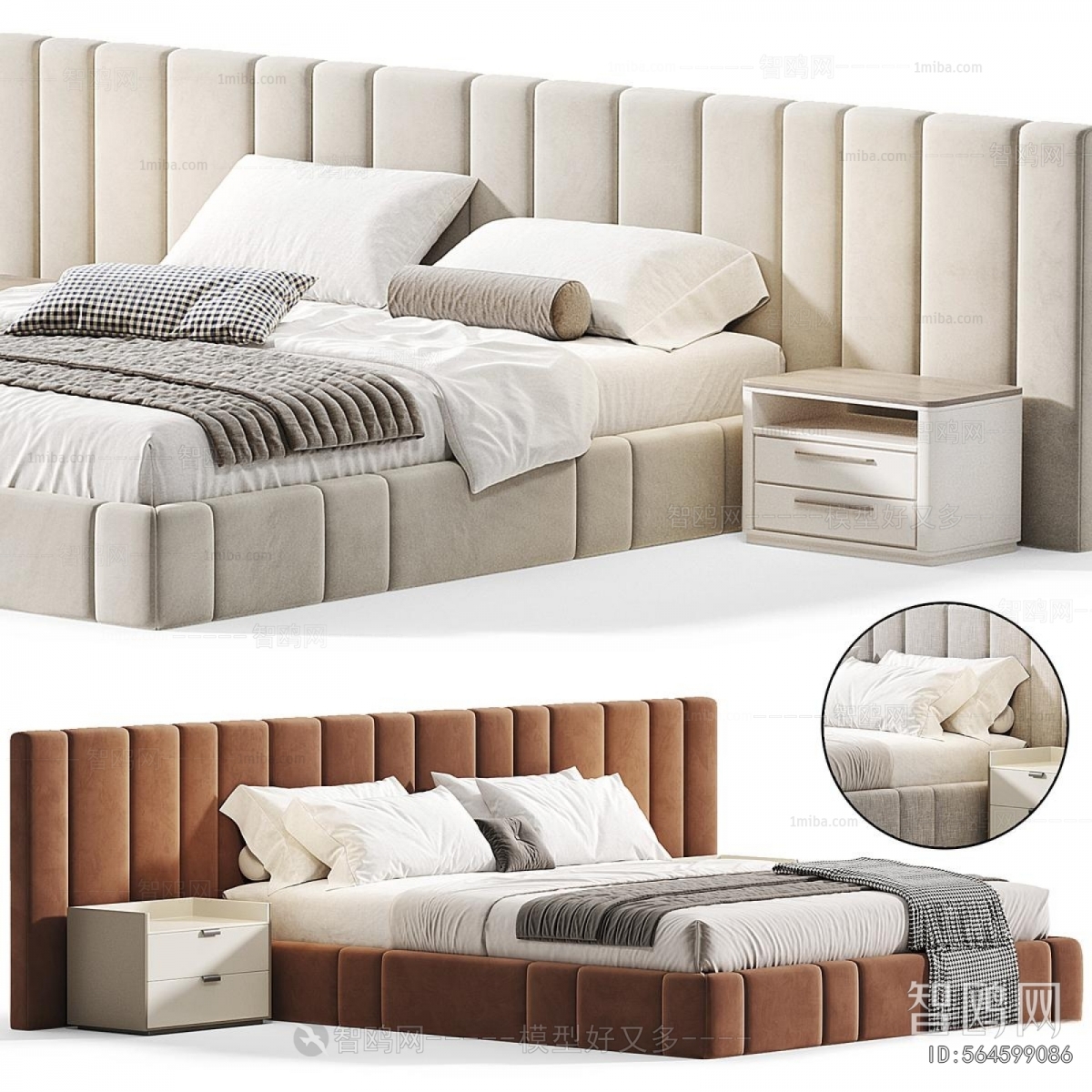 Modern Double Bed