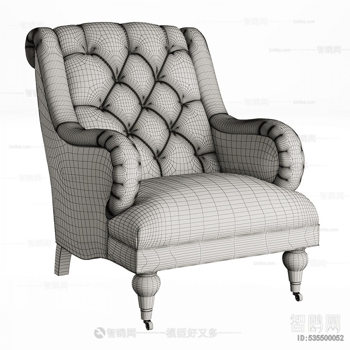 European Style Single Sofa