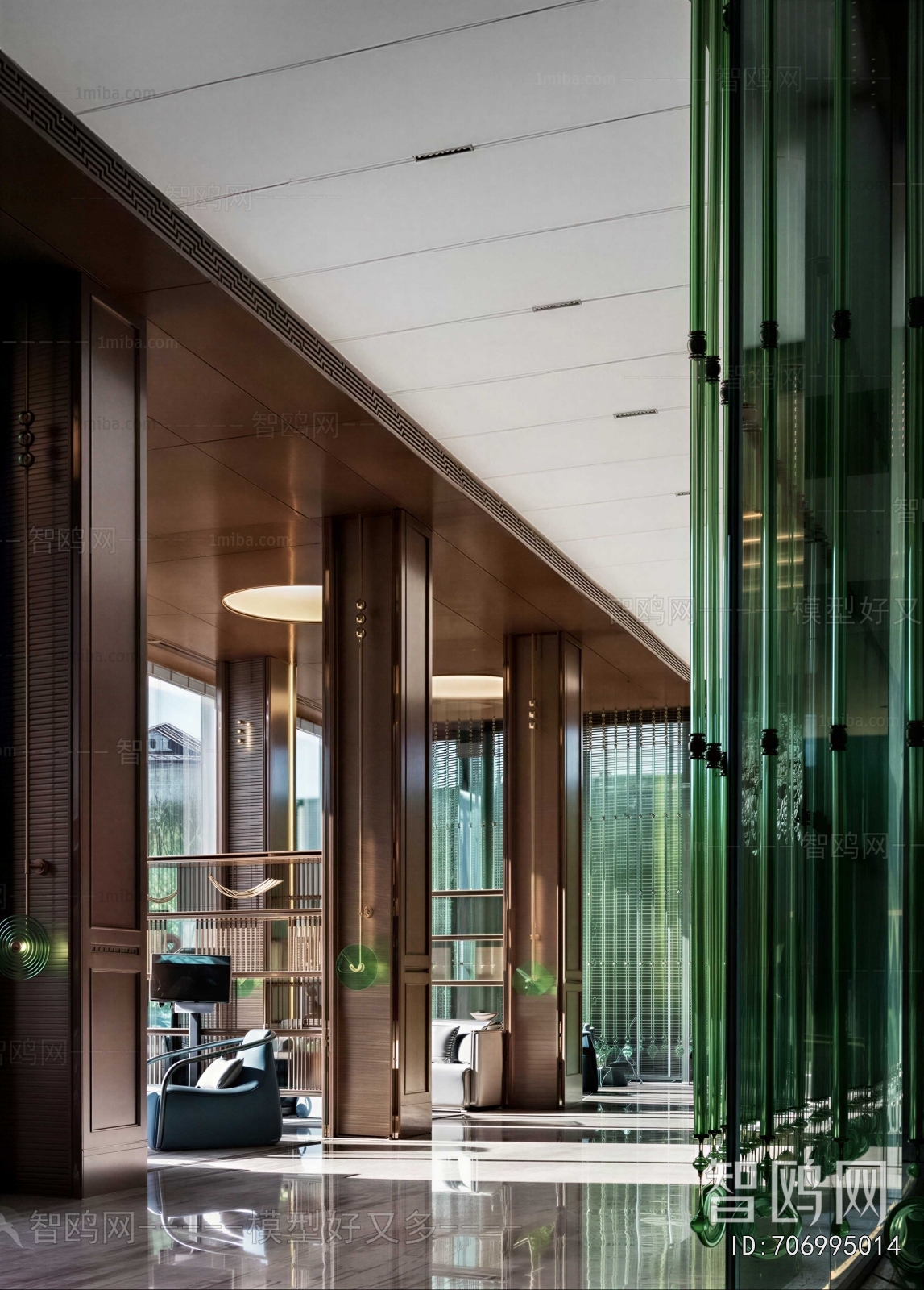 Modern Real Estate Sales Office