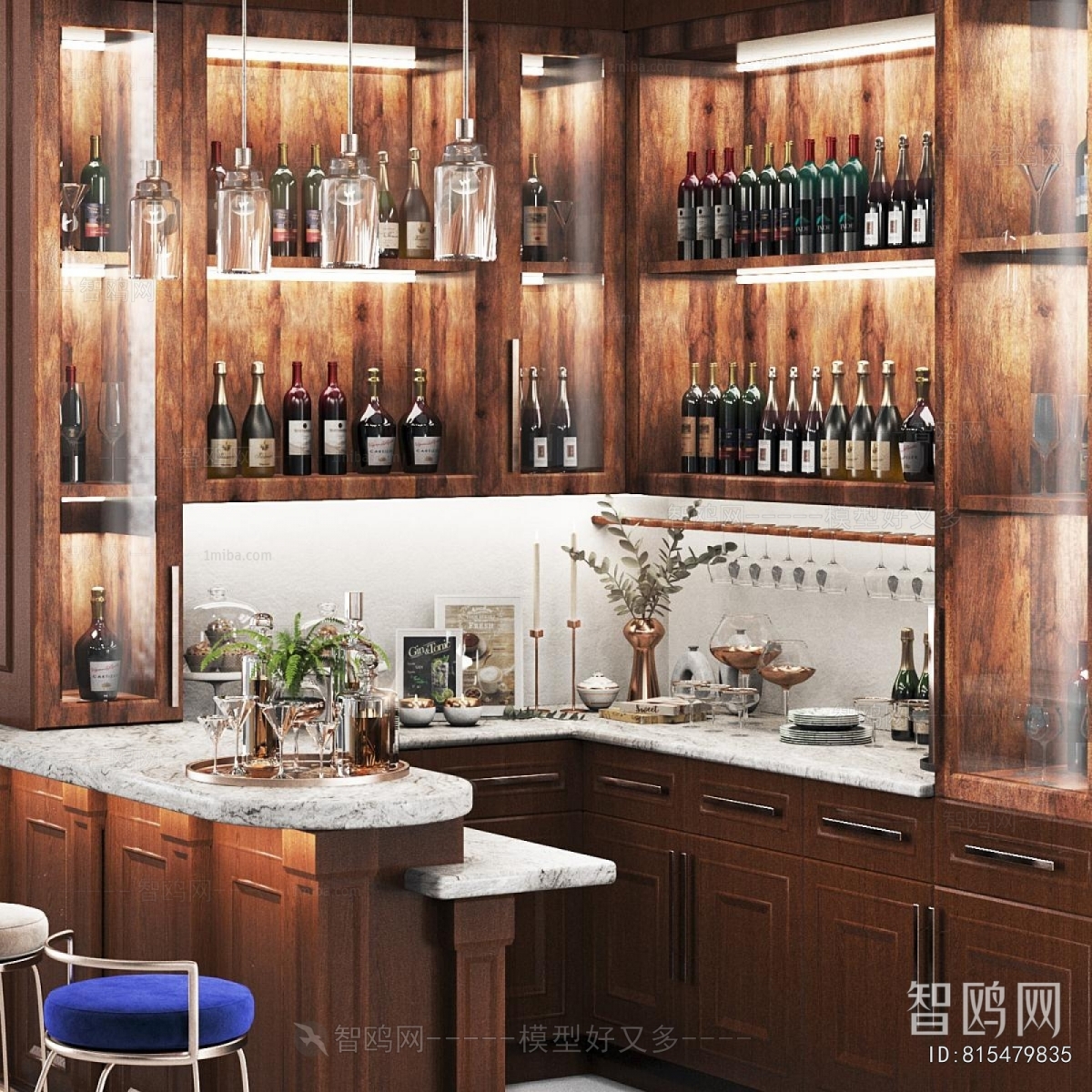 Modern Counter Bar