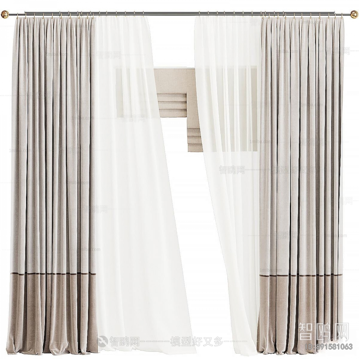 Modern The Curtain