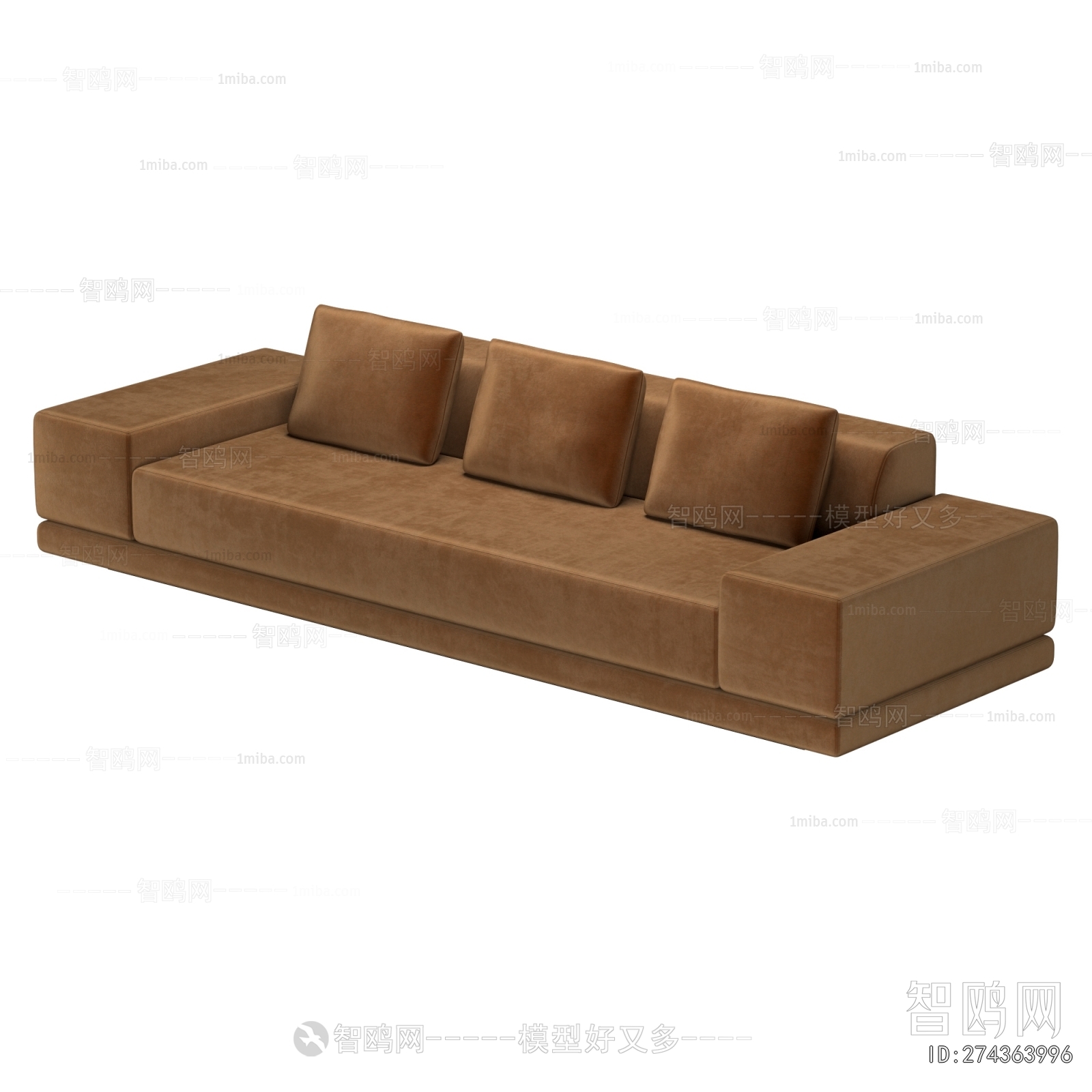 Modern Three-seat Sofa