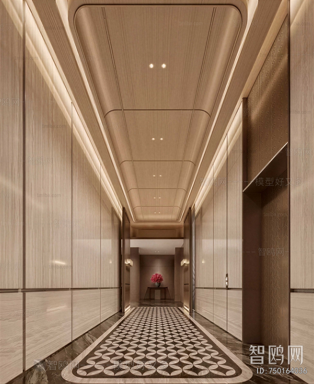 Modern Corridor Elevator Hall