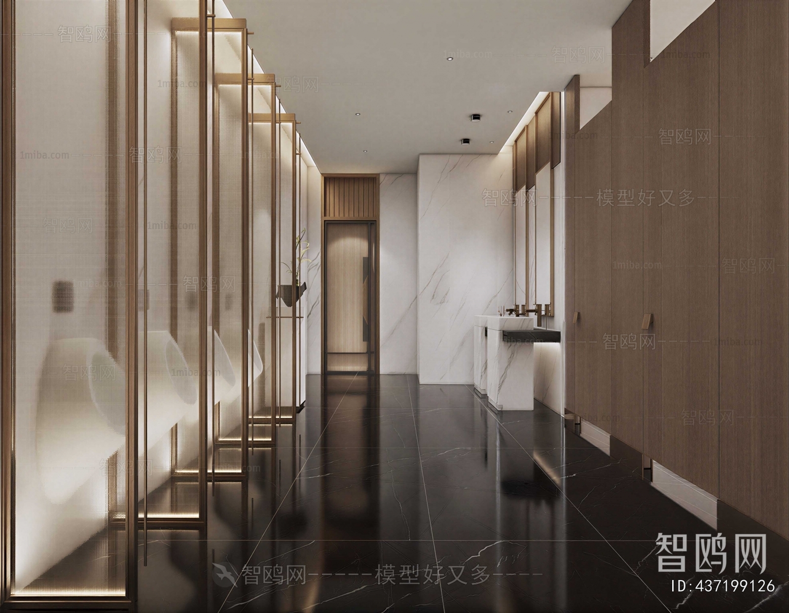 Modern Public Toilet