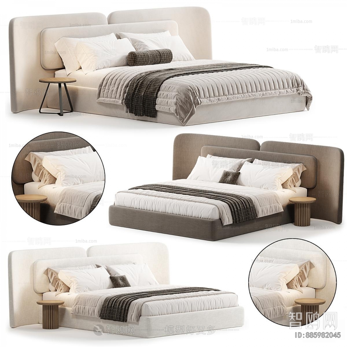 Modern Double Bed