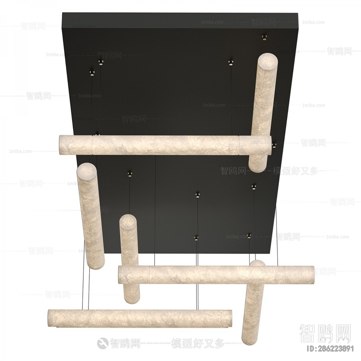 Modern Long Chandelier