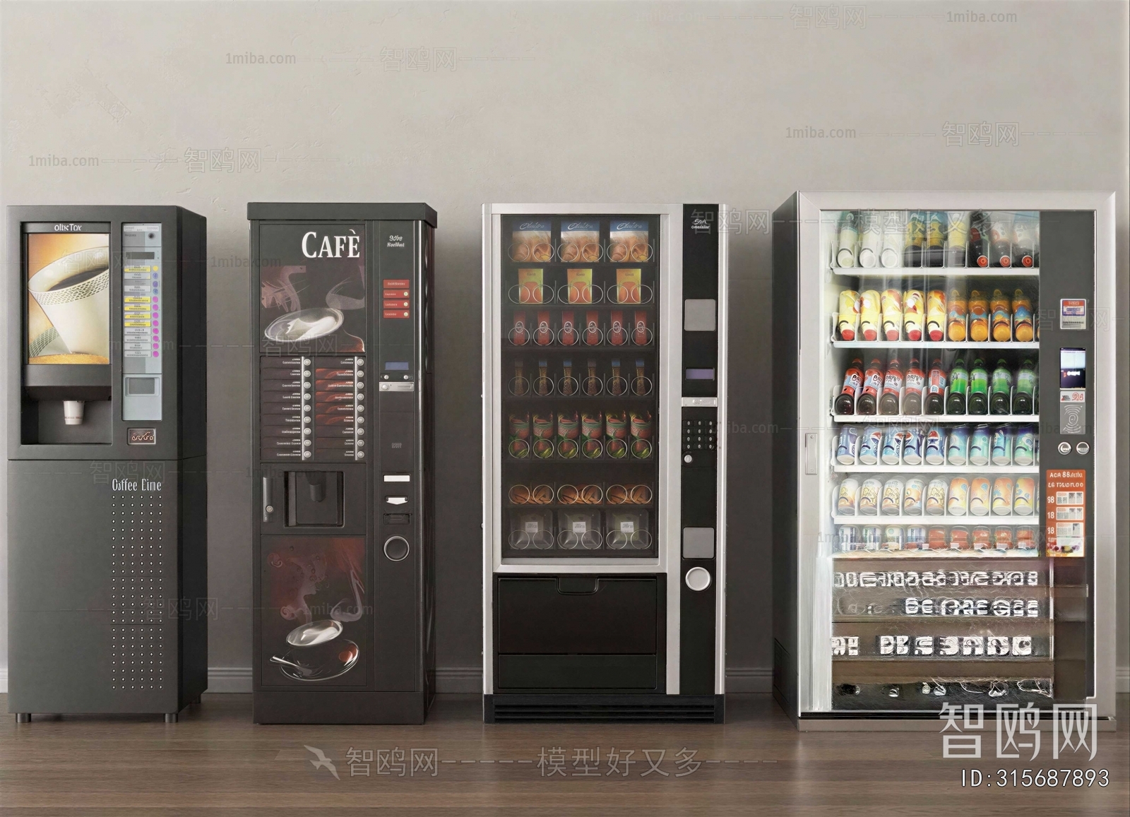 Modern Refrigerator Freezer