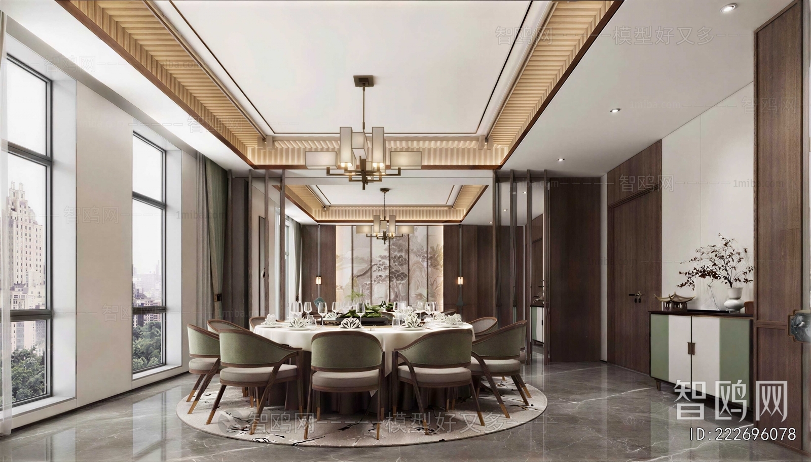 New Chinese Style Restaurant Box