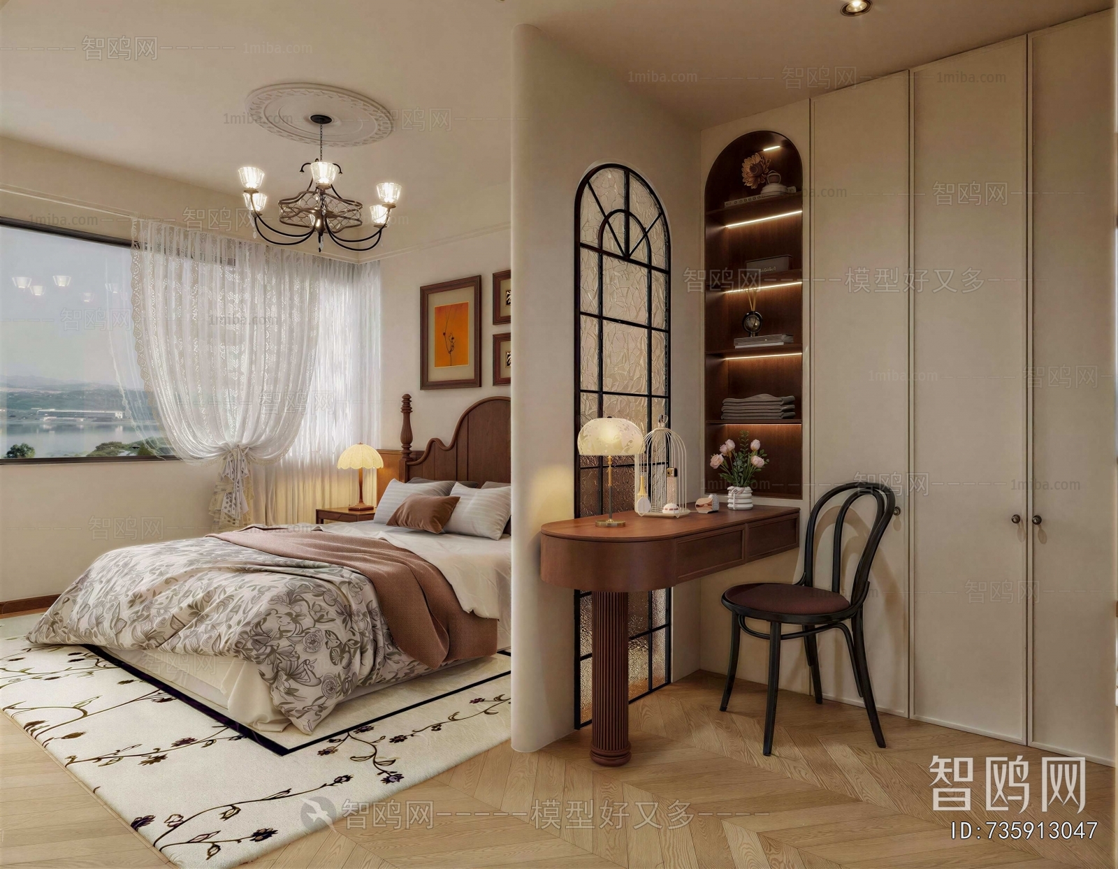 French Style Bedroom