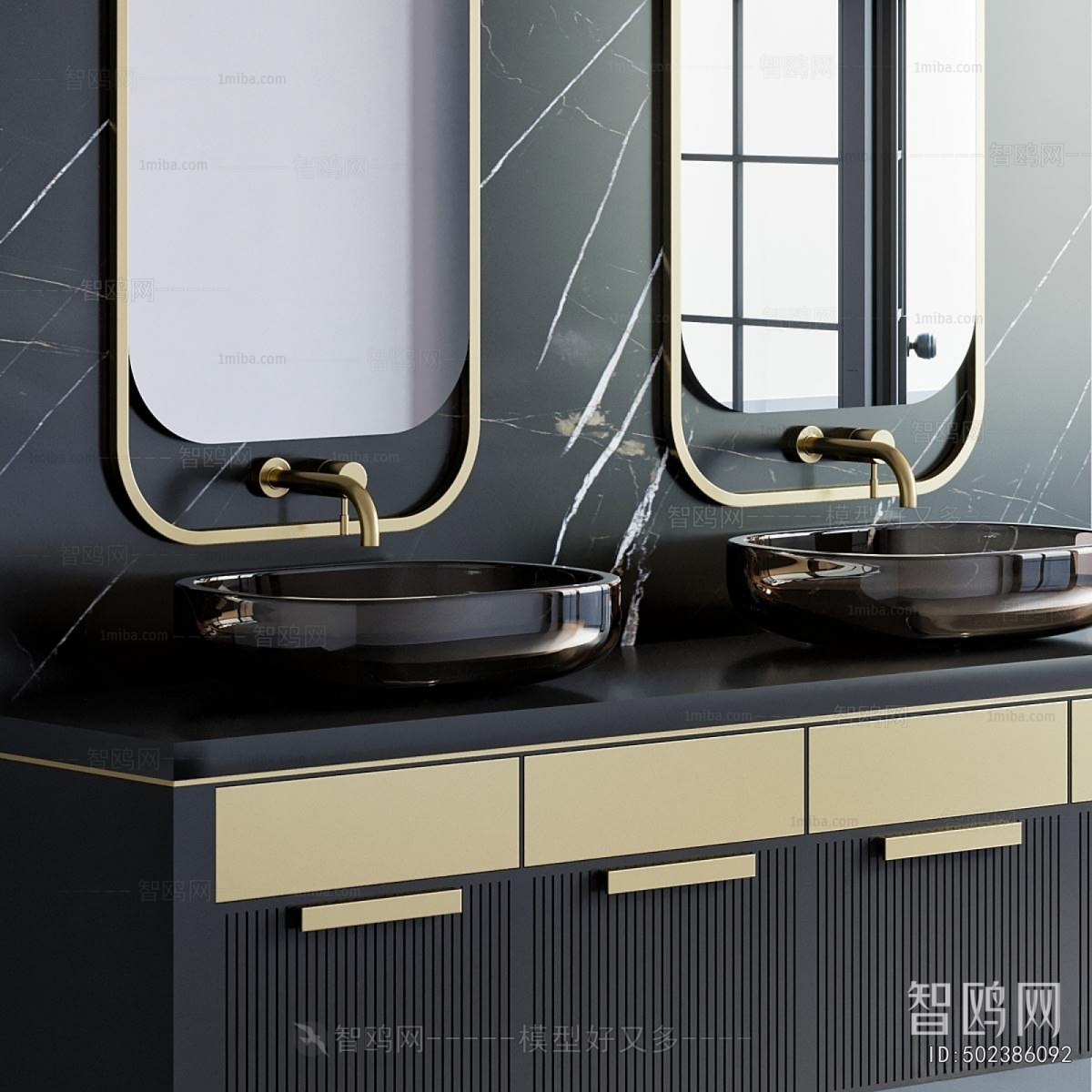 Modern Bathroom Cabinet