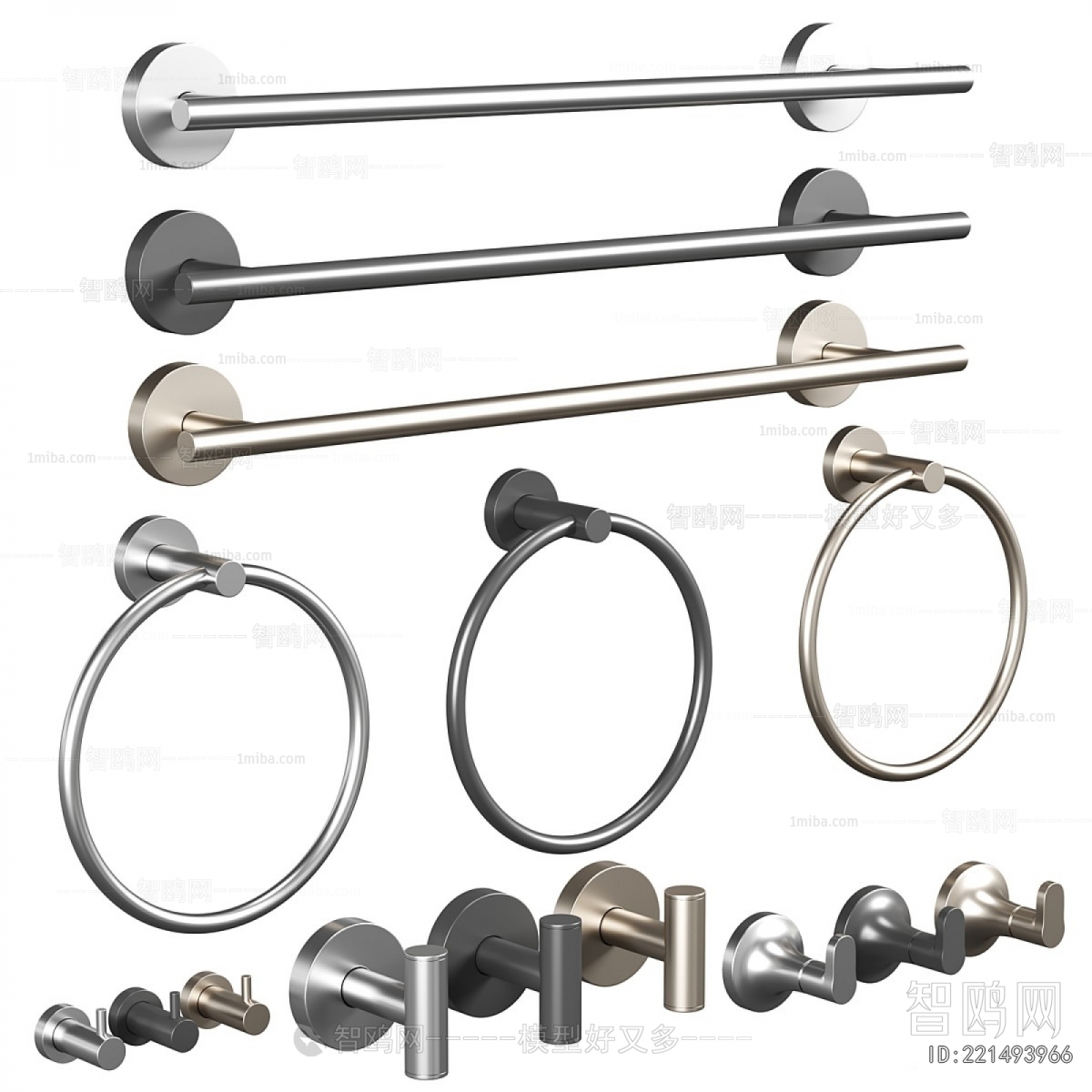 Modern Bathroom Rack