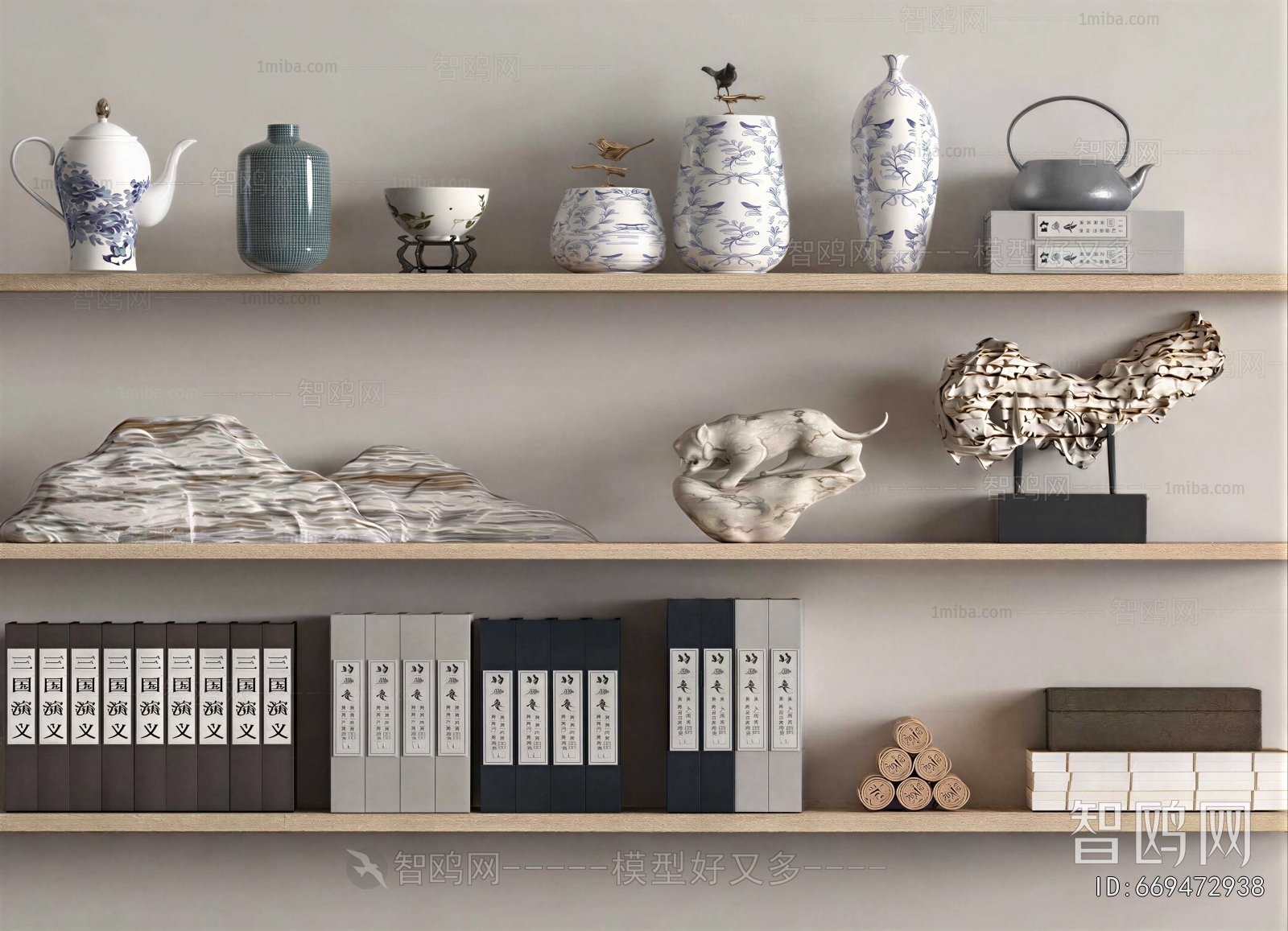 New Chinese Style Decorative Set