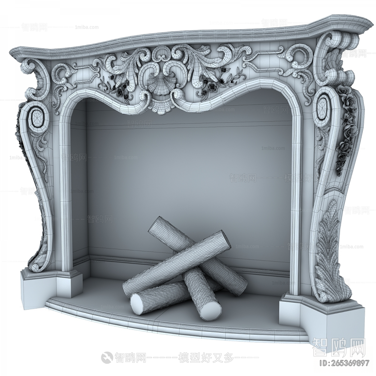 European Style Fireplace