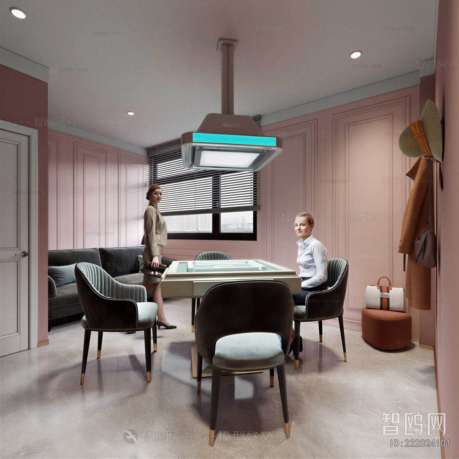 Modern Chess And Card Room