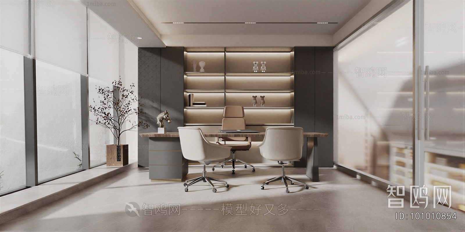 Modern Manager's Office