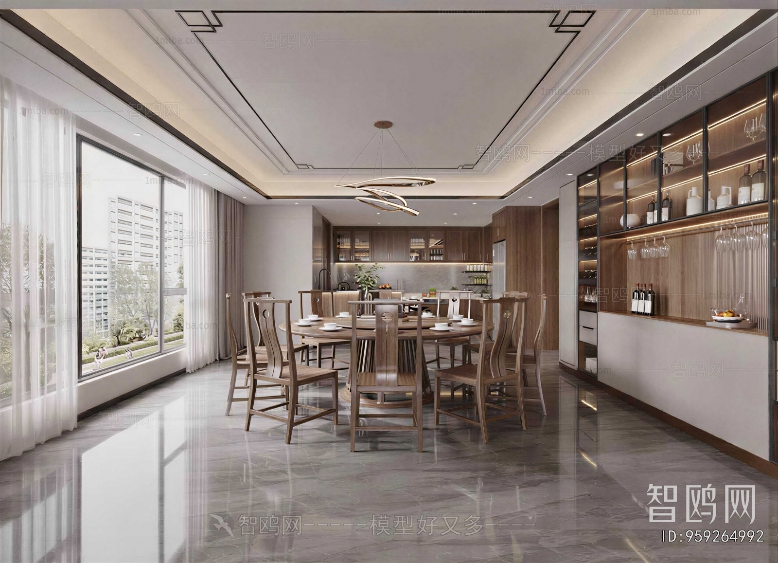 New Chinese Style Tea House