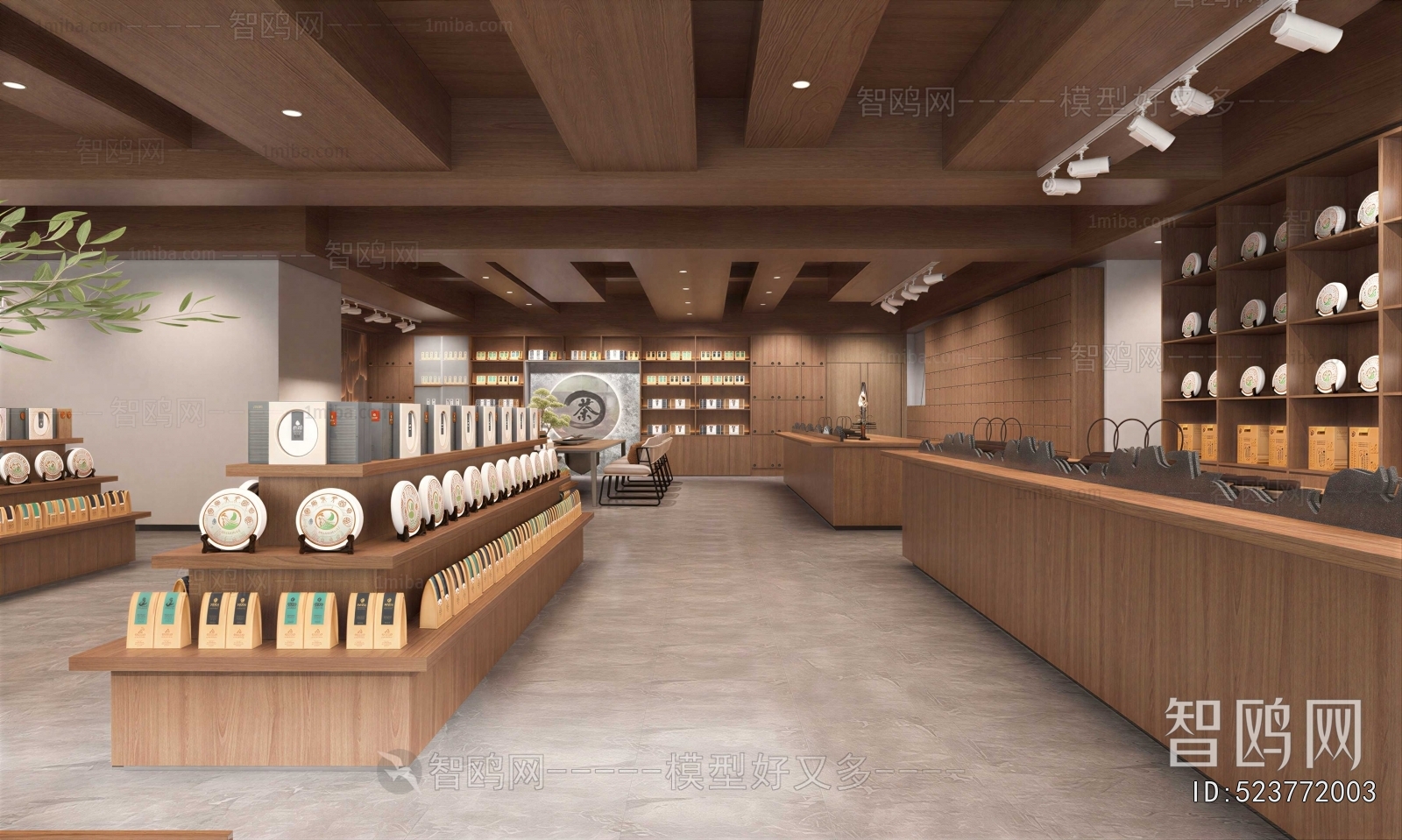 New Chinese Style Tea Shop