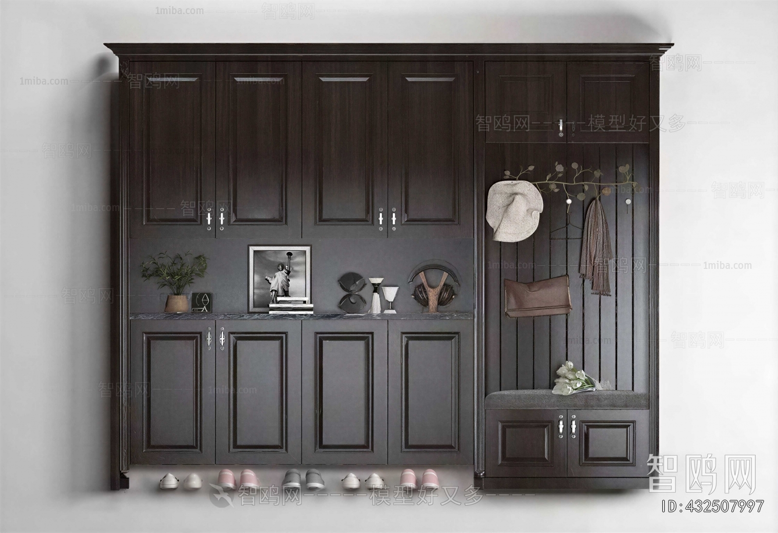 American Style Shoe Cabinet