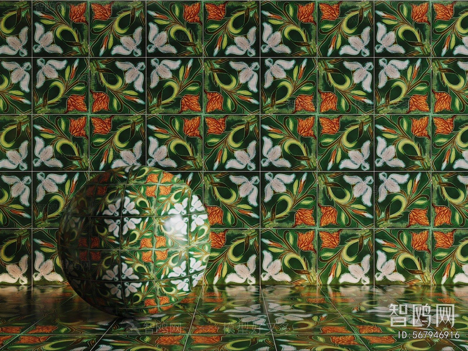 French Style Wall/floor/ceiling