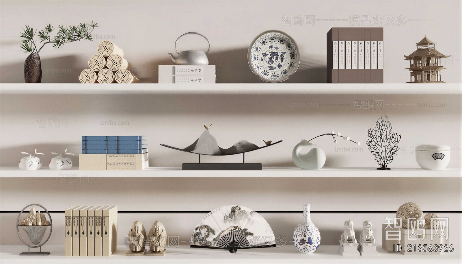 New Chinese Style Decorative Set