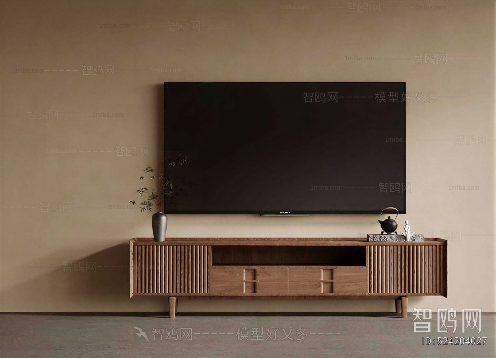 New Chinese Style Side Cabinet