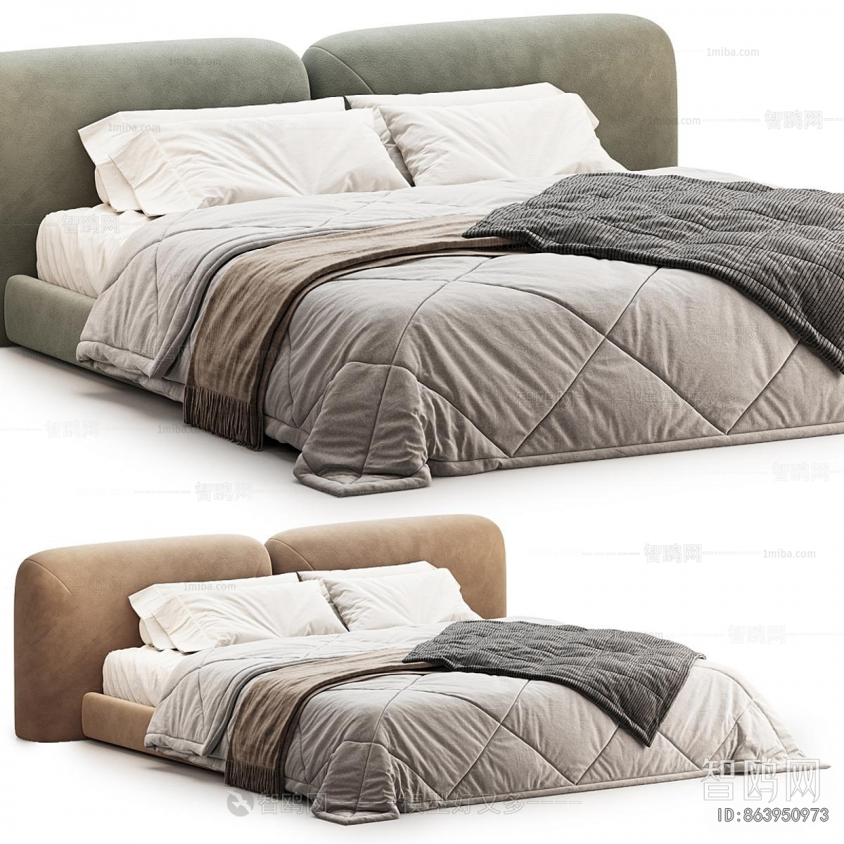 Modern Double Bed