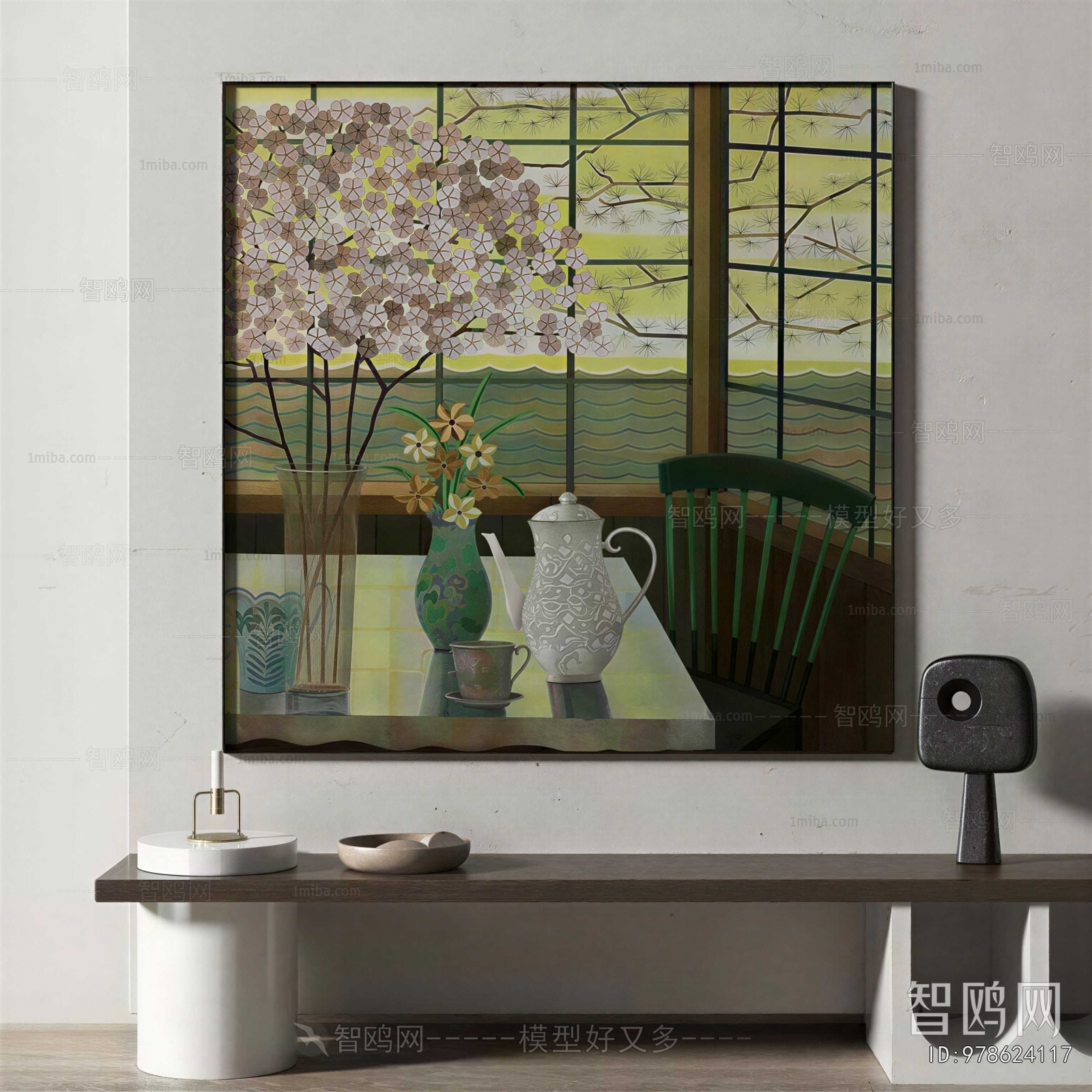 Retro Style Painting