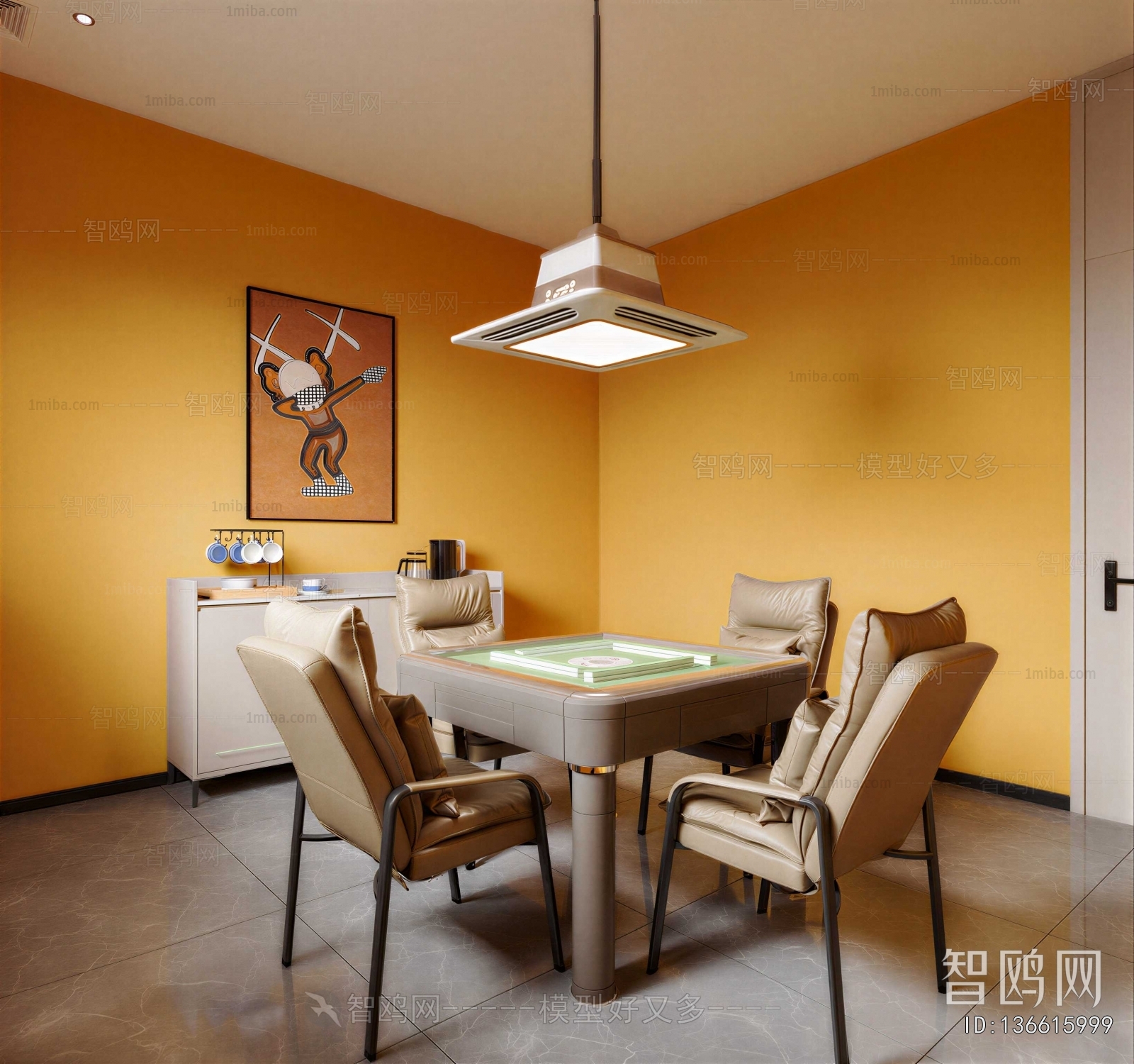 Modern Chess And Card Room