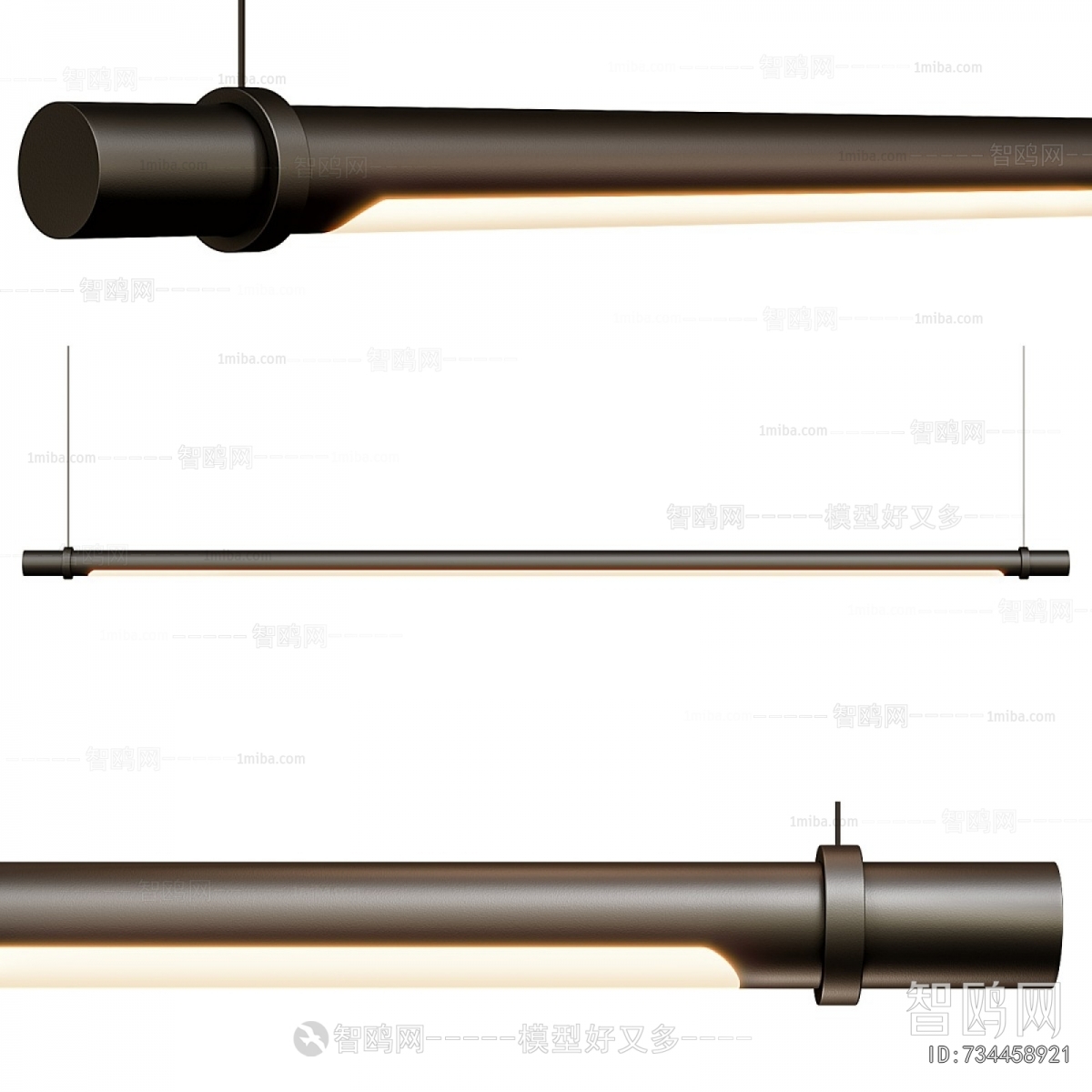 Modern Long Chandelier