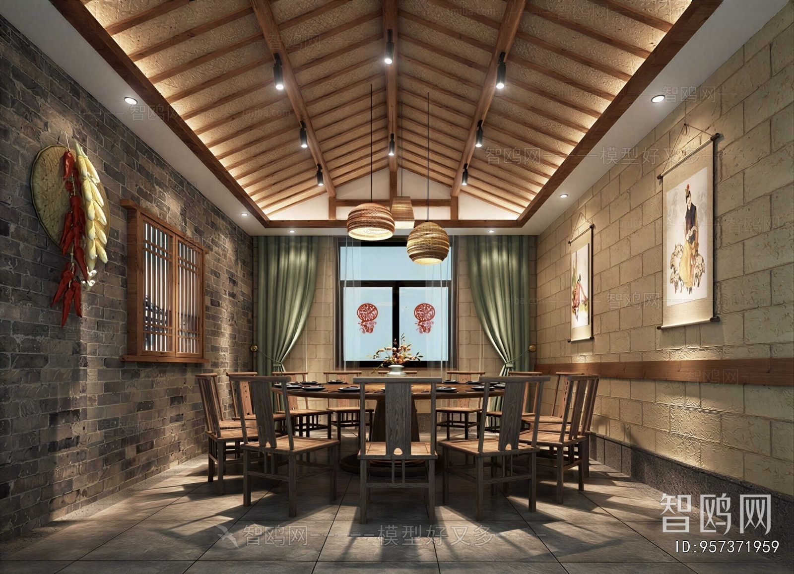 New Chinese Style Restaurant Box