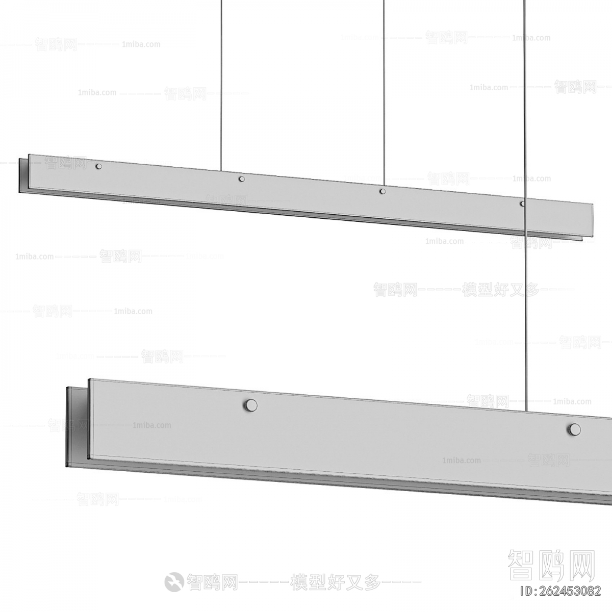 Modern Long Chandelier