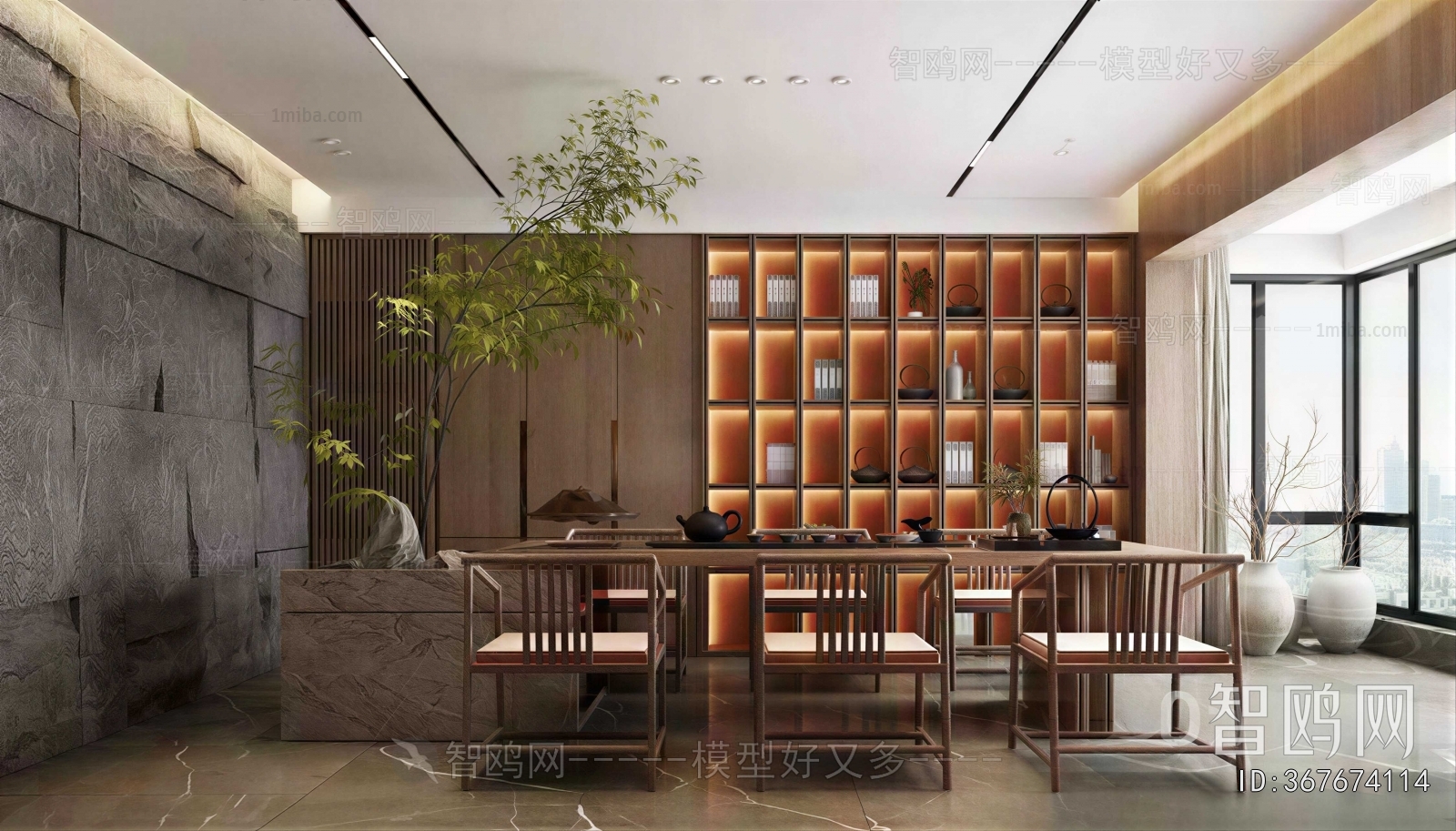 New Chinese Style Tea House