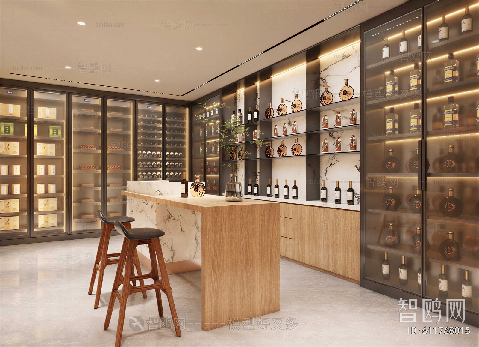 New Chinese Style Wine Cellar/Wine Tasting Room