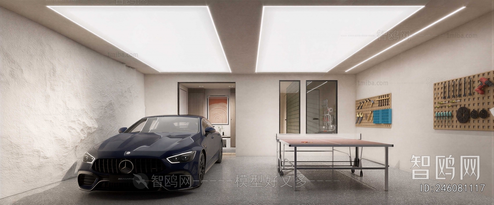 Modern Underground Garage