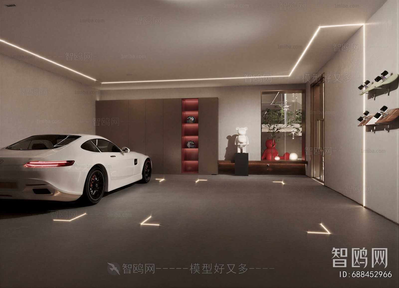 Modern Underground Garage