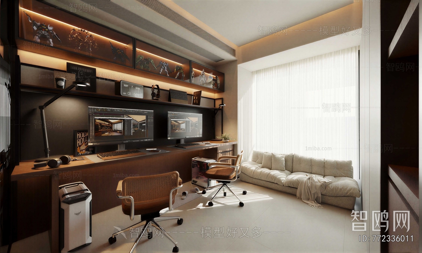 Modern E-sports Room