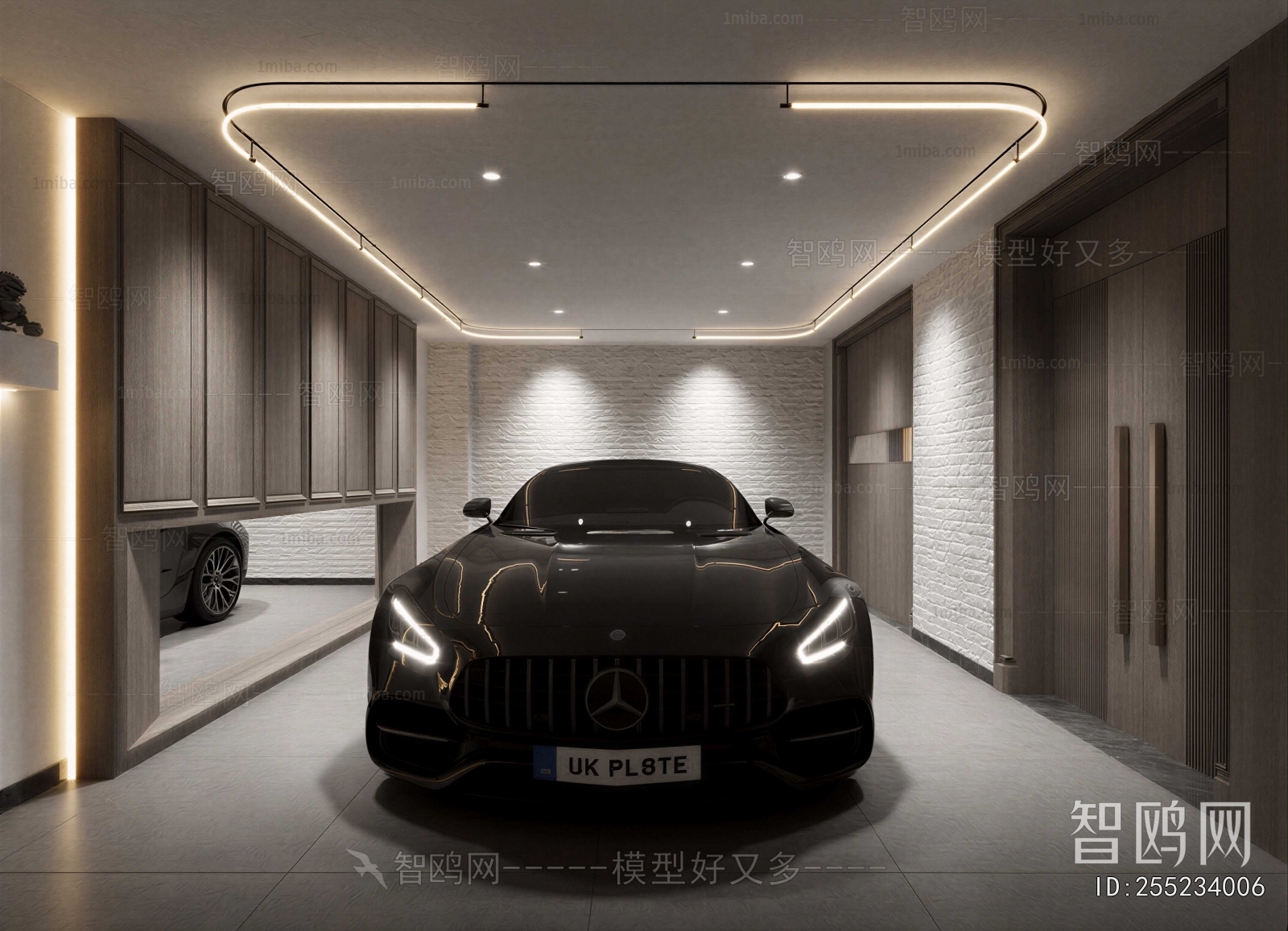 Modern Underground Garage