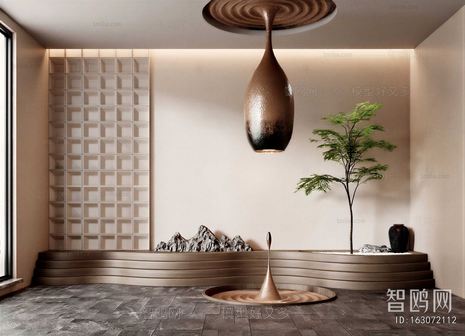 New Chinese Style Plant Landscaping