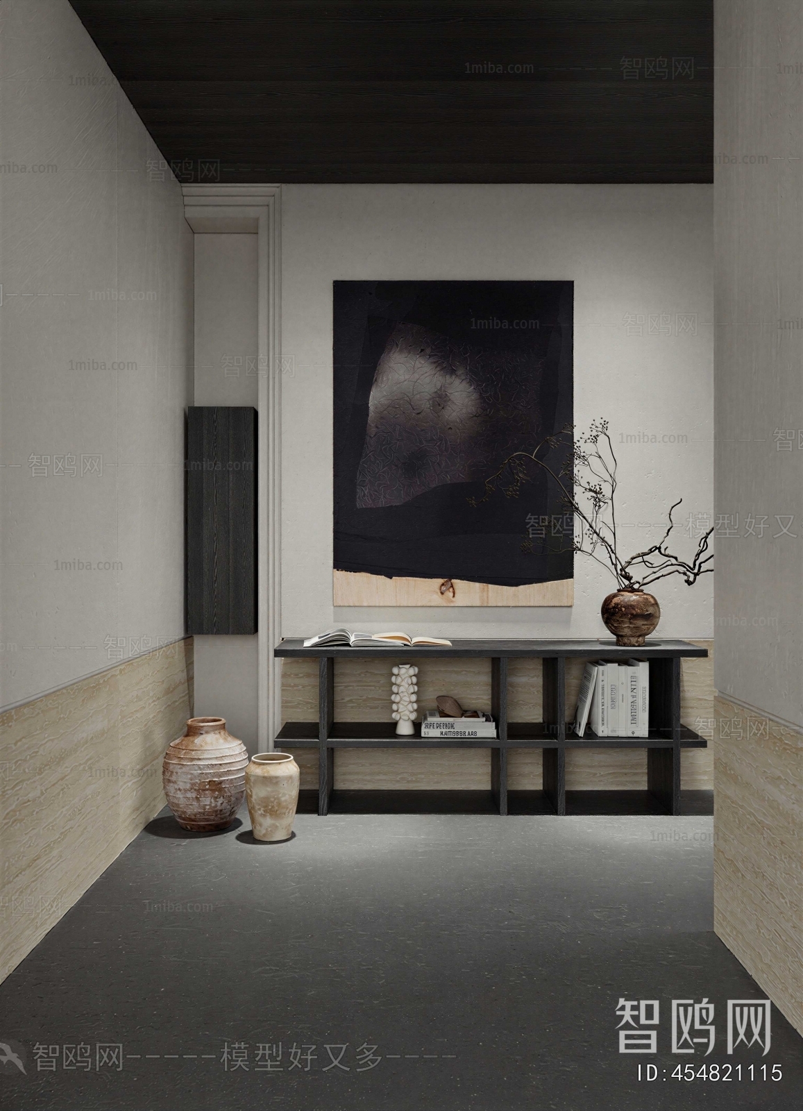 Wabi-sabi Style Hallway