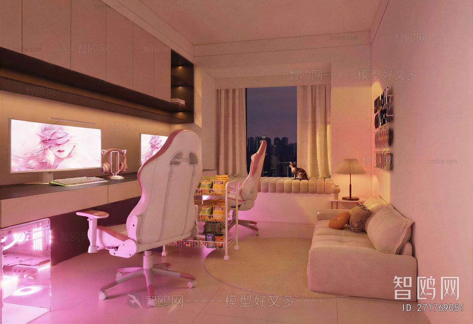 Modern E-sports Room