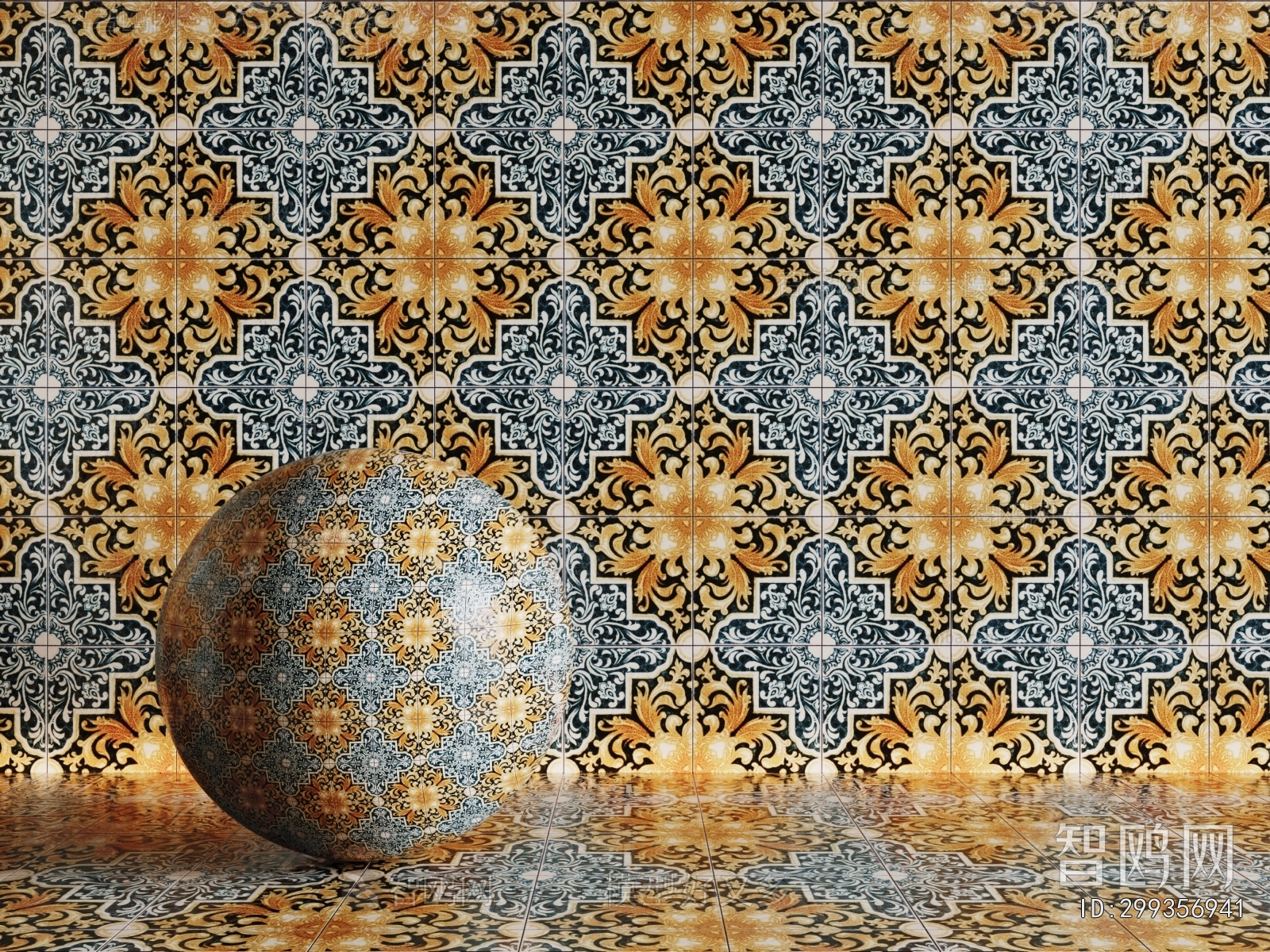 French Style Wall/floor/ceiling