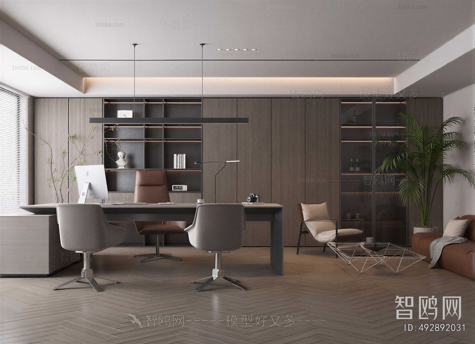 Modern Manager's Office