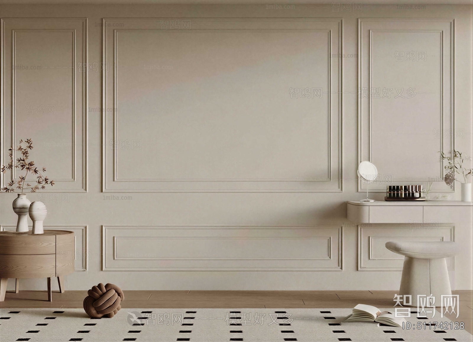 French Style TV Wall