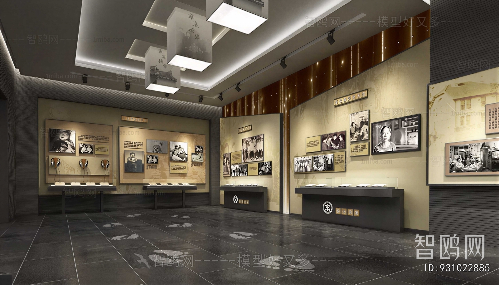 New Chinese Style Exhibition Hall