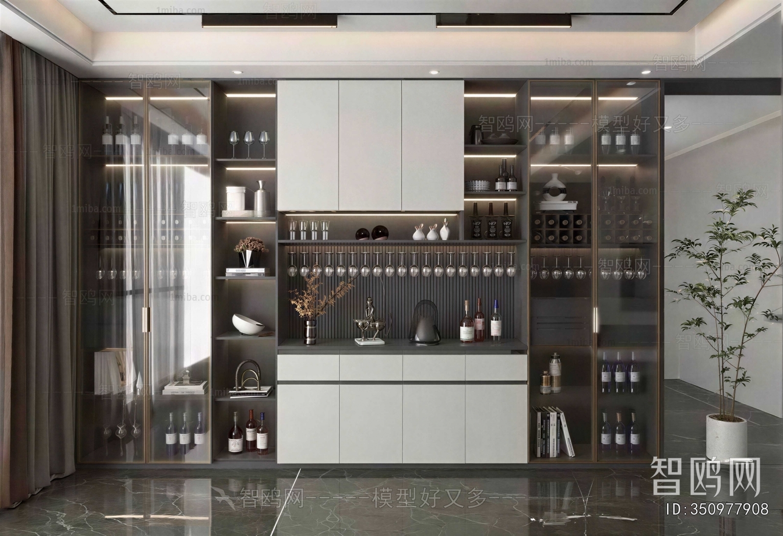 Modern Wine Cabinet