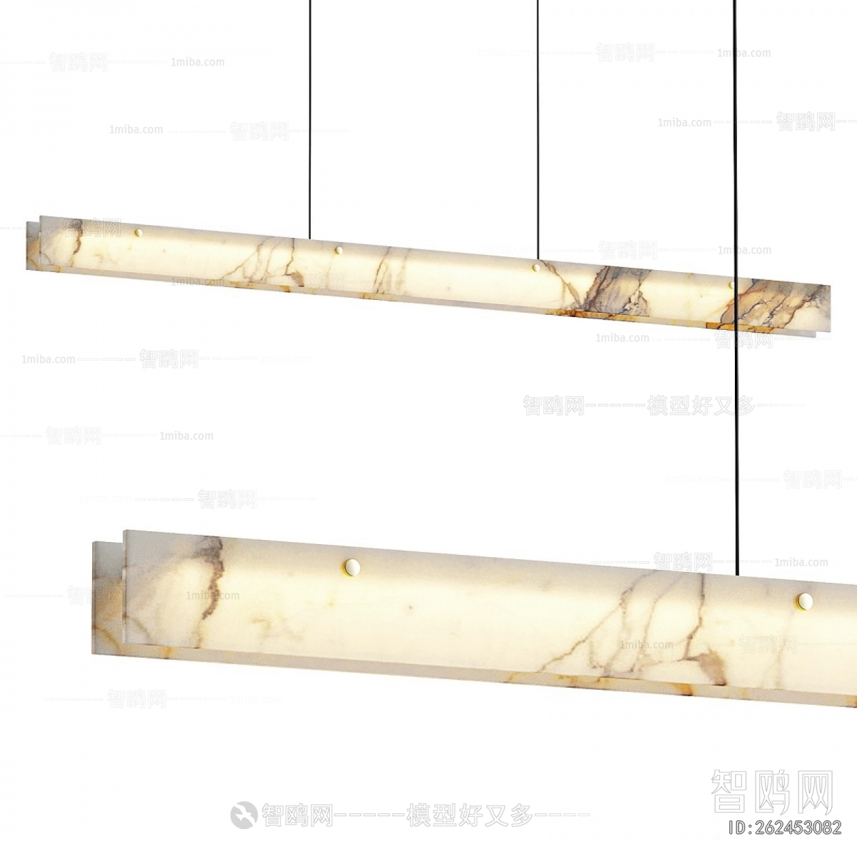 Modern Long Chandelier