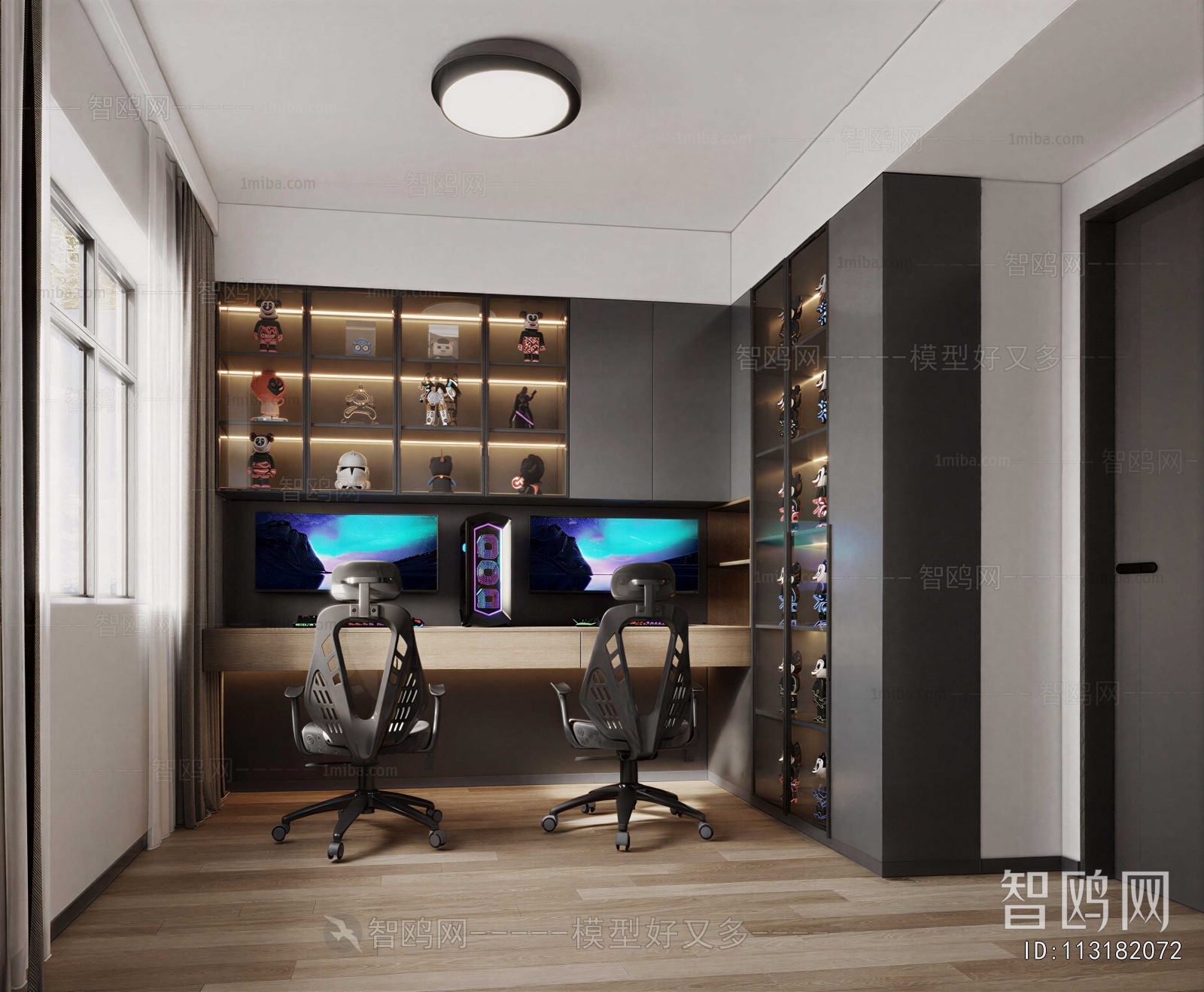 Modern E-sports Room